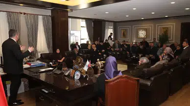 Şehit Yakınları ve Gazilerden Pursaklar Belediye Lideri Çetin’e Ziyaret