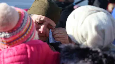 Sevinç ve Hüzün Gözyaşları Bir Ortada: Ahıska Türkleri Yeni Yuvalarına Uğurlandı