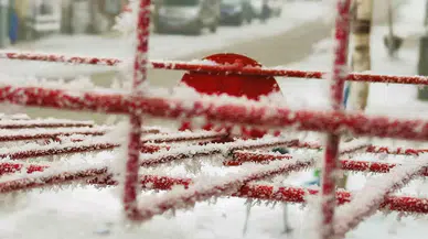 Sibirya Soğukları Ardahan’ı Dondurdu