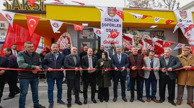 Sincan Belediye Lideri Ercan ‘Vatan Taksi Durağı’nın Açılışını Yaptı