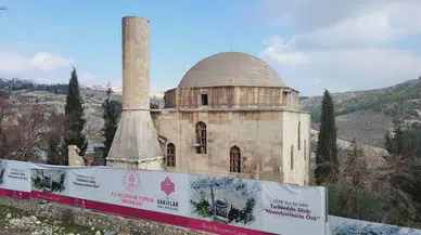 Tarihi Kurşunlu Cami’de Onarım Süratle İlerliyor