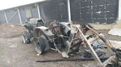 Tavuk Çiftliğinin Kazan Dairesi Küle Döndü