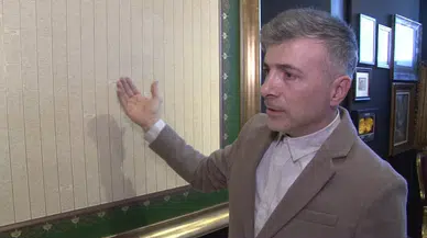 Tek Levhada Kur’an-I Kerim Ayetleri Birleştirildi