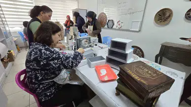 Tokat’ta Kızlarının Çeyizi İçin Bu Kursa Geliyorlar