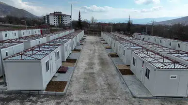 Tunceli’de Konteyner Kent İmali Sürüyor