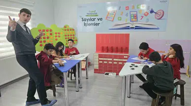 Türkiye’deki Birinci, Çocuklar Oynayarak Matematik Öğreniyor