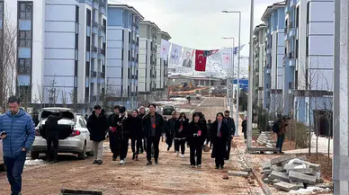 Yabancı Basın Kuruluşları Malatya’da Zelzele Çalışmalarını Yerinde Gördü