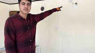 Yüksekovalı Genç Zelzeleye Hassas Alarm Aygıtı Yaptı