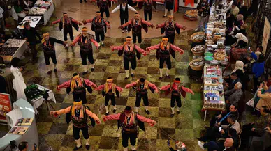 Beypazarı Belediye Lideri Kaplan, Seymenlerle Birlikte Ankara Havası Oynadı