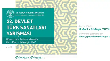 Devlet Türk Sanatları Yarışması’nın 22’ncisi Başlıyor
