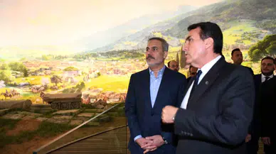 Dışişleri Bakanı Hakan Fidan Panorama 1326’yı Gezdi