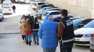 Elazığ’daki Cımbız-2 Operasyonu’nda 6 Tutuklama