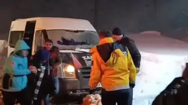 Fırtınada Mahsur Kalan Arıza Takımları Kurtarıldı