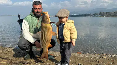 İznik Gölü’nde Sazan Rahmeti