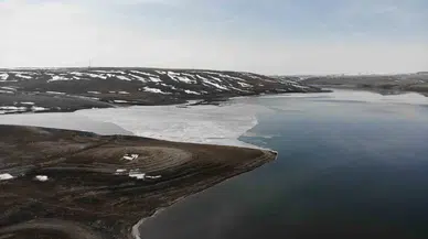 Kars Baraj Gölü’nün Buzları Çözüldü