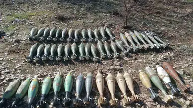 Pençe-Kaplan Operasyonu Bölgesinde Çok Sayıda Mühimmat Ele Geçirildi