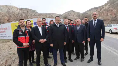 Zelve Açık Hava Müzesinde Etraf Düzenlemesi