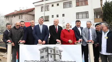 Zelzelede Hasar Alan Aile Sıhhati Merkezinin Temeli Atıldı