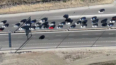 Çorum’a Doğru Ters Yönden Geldi!