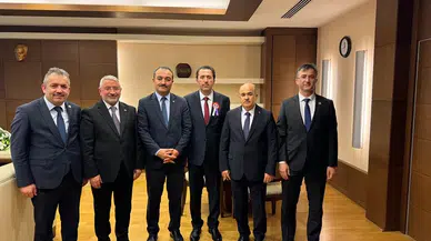 Dağlı, Anayasa Mahkemesi Üyesi Çınar’ı Ziyaret Etti
