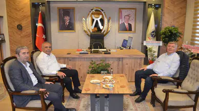 Gelgör, Çetinkaya'yı Ziyaret Etti