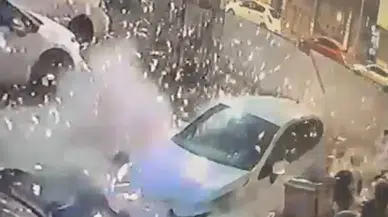 Bakan Ali Yerlikaya Açıklamıştı... Kağıthane’deki Otoparka El Bombalı Akın Kamerada