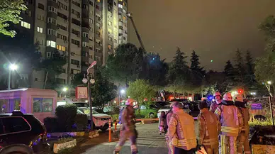 Bakırköy’de 15 Katlı Binada Korkutan Yangın