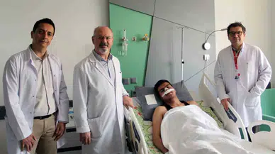 Burun İçi Sinüs Tümörü Tanısı Konulan Genç, Operasyonla Sıhhatine Kavuştu