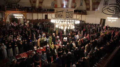 Edirne’de Kadir Gecesi Coşkusu