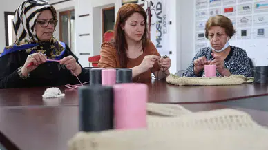 Elazığlı Bayanların Ürettiği Çantalar Dünyada Sergileniyor