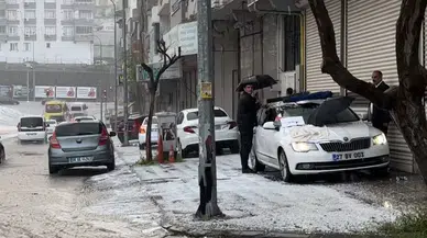 Gaziantep’te Sağanak ve Dolu Yağışı Tesirli Oluyor