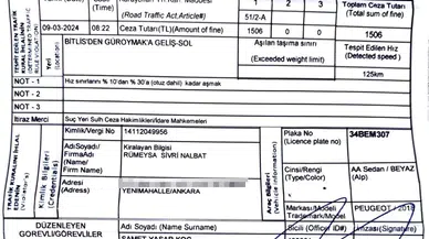 Kimlik Dolandırıcılığı Gerçeği Trafik Cezasından Ortaya Çıktı