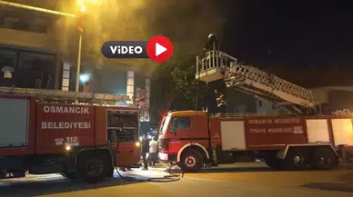 Köftecide Çıkan Yangın Korkuttu