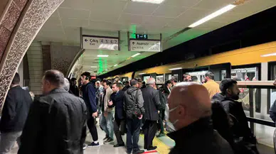 Üsküdar-Samandıra Metro Çizgisinde Arıza Nedeniyle Seferler Aksadı