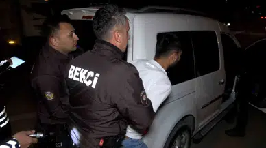 Uyuşturucuyla Yakalanan Alkollü Şoför Polise Direndi
