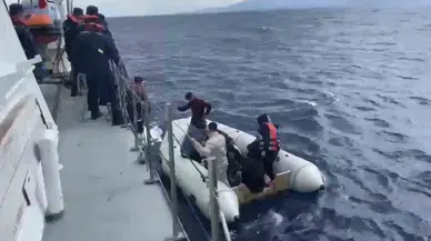 Yunan Unsurlarınca Vefata Terk Edilen 4’ü Çocuk, 16 Kaçak Göçmen Kurtarıldı