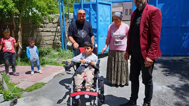 10 Yaşındaki Miraç Akülü Sandalyesine Kavuştu