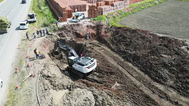 Ana İsale Hattındaki Arızaya Hızlı Çözüm