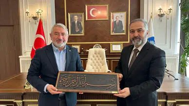 Aşgın Yeni Müftü İle Bir Araya Geldi