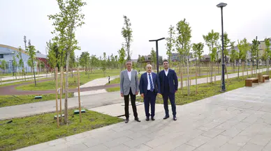 Spor Temalı Millet Bahçesi’nde Son Rötuşlar