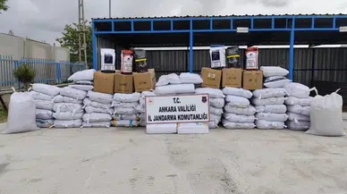 Ankara’da 3 Milyon 825 Bin Liralık Kaçak Tütün Ele Geçirildi
