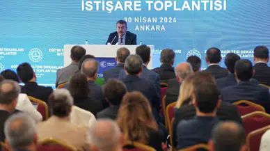 Bakan Tekin, Eğitim Fakültesi Dekanları İstişare Toplantısı’na Katıldı