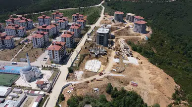 Bursa’da Yeni TOKİ Projesinde Bloklar Yükseliyor