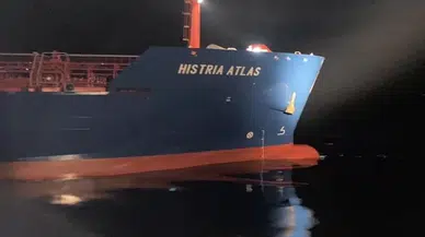 Çanakkale Boğazı’ndan Geçen Tanker Makine Arızası Yaptı