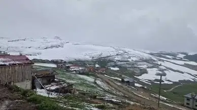 Doğu Karadeniz Yaylalarında Kış Geri Döndü