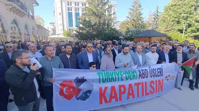 İsrail’in Çadır Kentteki Katliamı Van’da Protesto Edildi