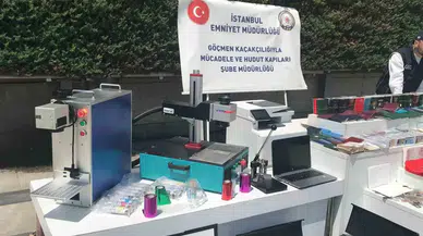 İstanbul’da Geçersiz Pasaport, Kimlik ve Vize Şebekesine Operasyon: 4 Gözaltı