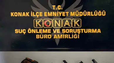 İzmir’de Kaçak Silah Atölyesi Baskınında 3 Gözaltı