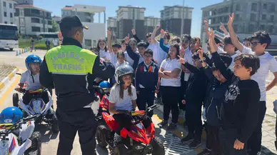 Jandarmadan Trafik Eğitimi