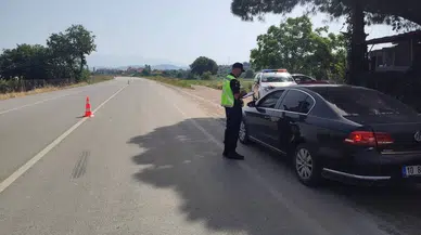 Jandarmadan Trafik Kontrolü: 74 Araca Ceza